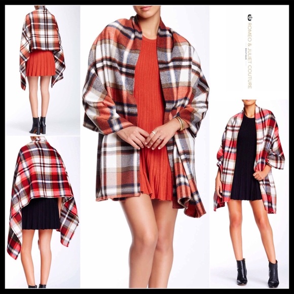 LUXE CAPE BLANKET PONCHO WRAP A2C - Picture 9 of 10